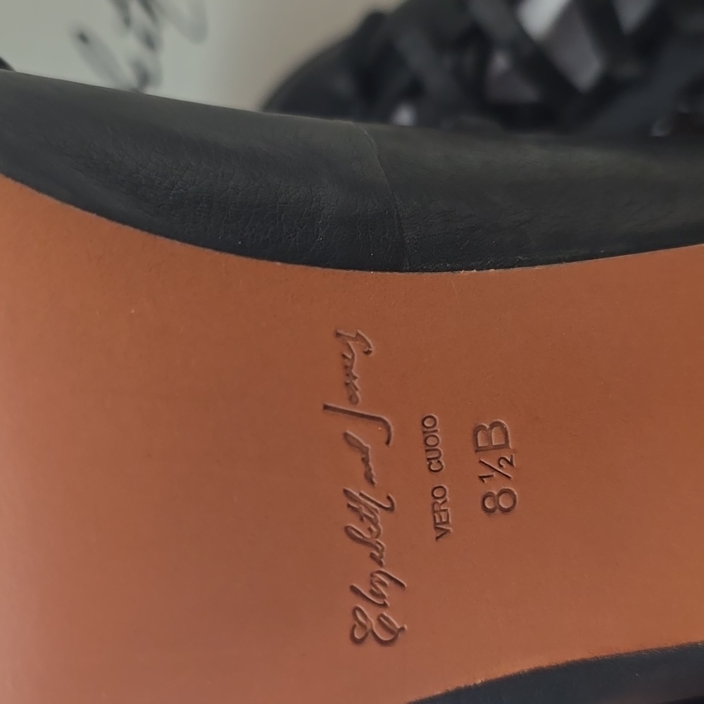 Elizabeth and James Leather High Heels - Picture 5 of 11